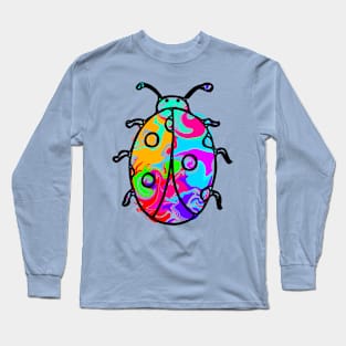 Colorful Ladybug Long Sleeve T-Shirt